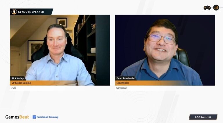 Rick Kelley is head of Meta's Facebook Gaming.