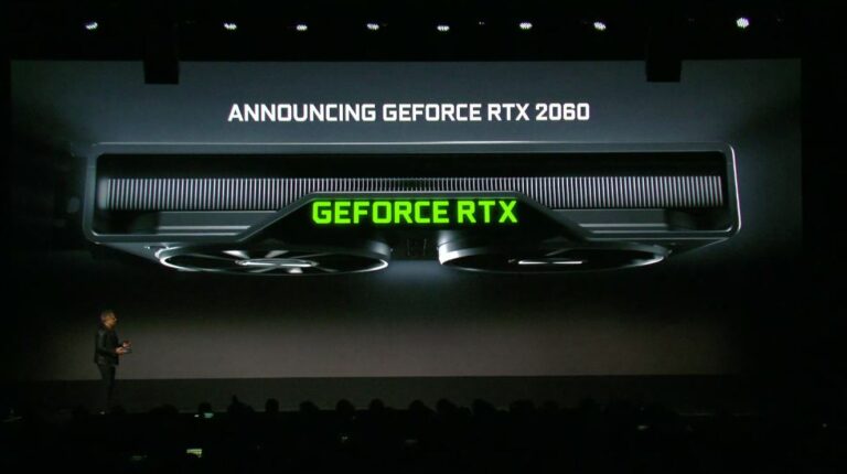 The RTX 2060 from Nvidia/
