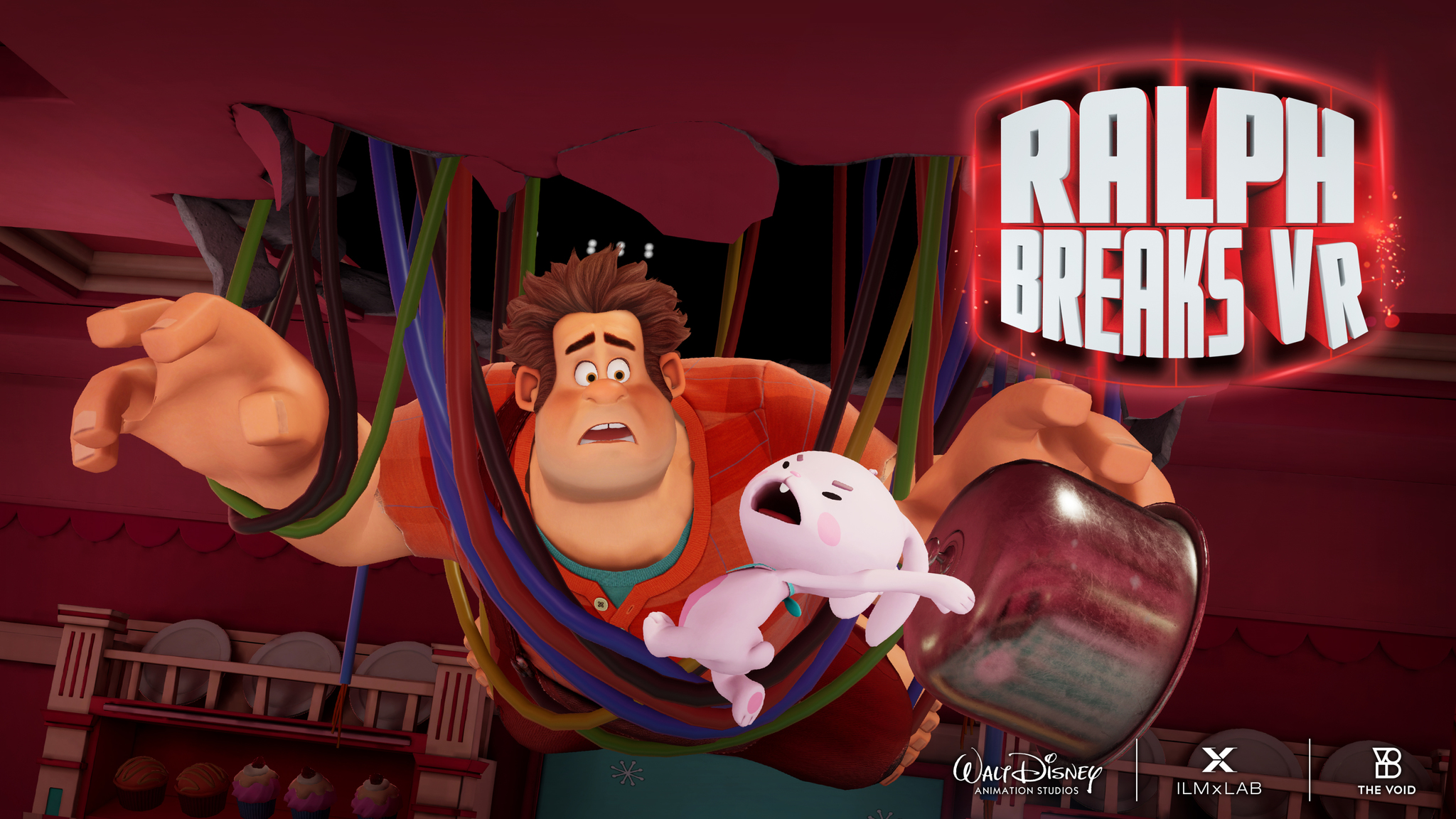 The diner scene in Ralph Breaks VR.