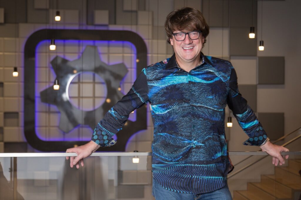 Randy Pitchford is CEO of Gearbox, which is launching the Borderlands movie.
