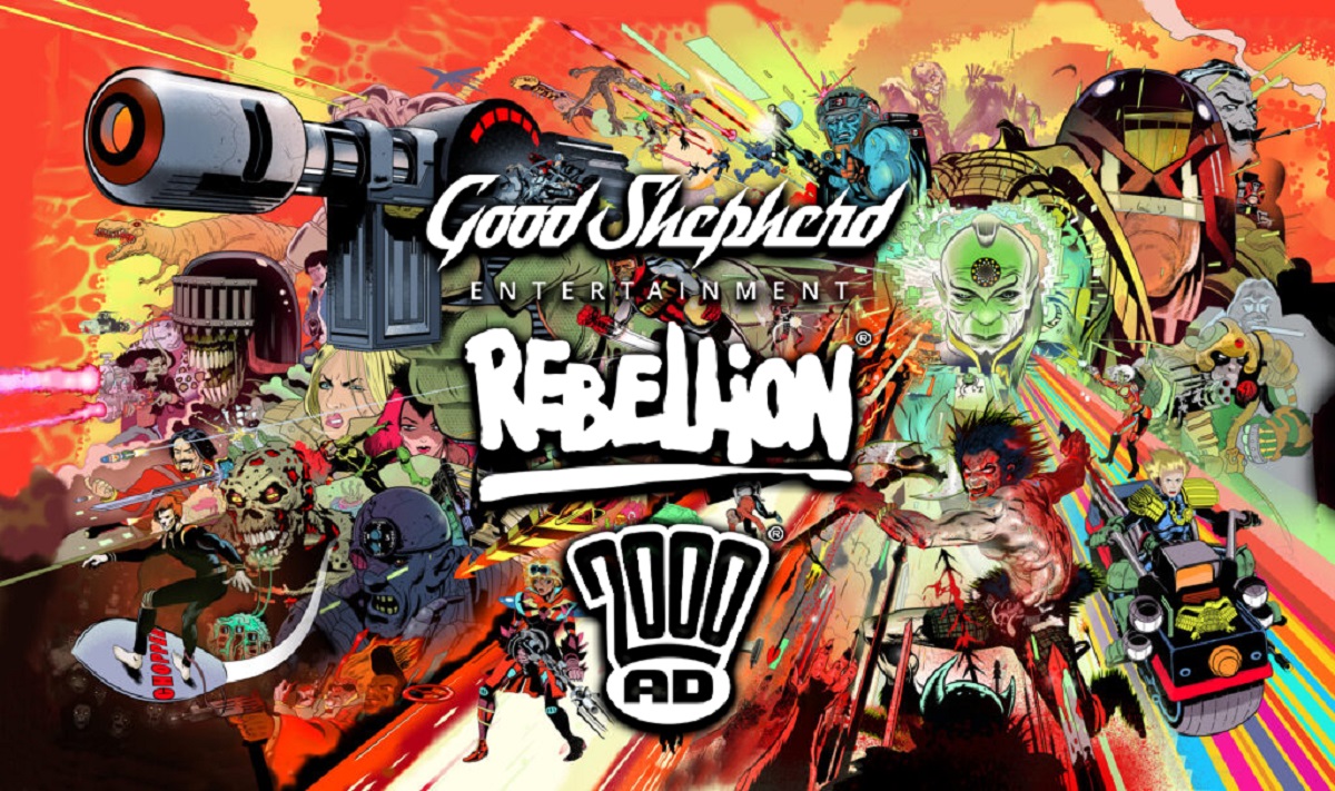 Rebellion and Good Shepherd have teamed up on the 2000 AD comic franchise.