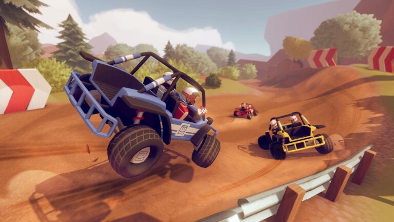 Rec Rally is a cross-platform multiplayer racing game.
