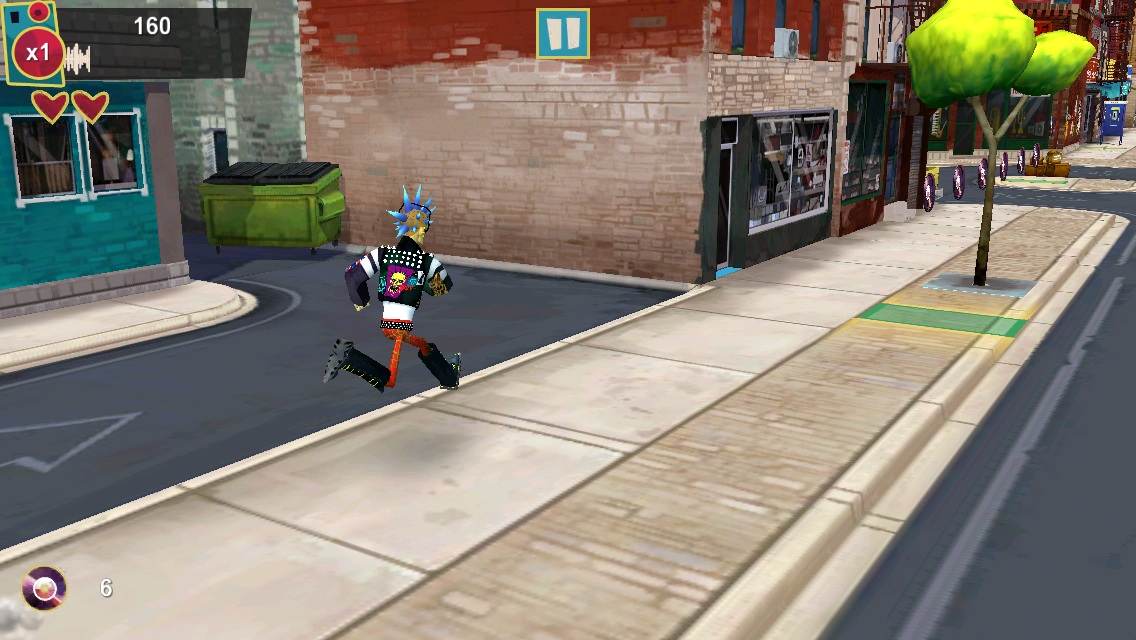 If you do well, the entire game world takes on a trippy, Día de los Muertos look that isn't distracting at all.