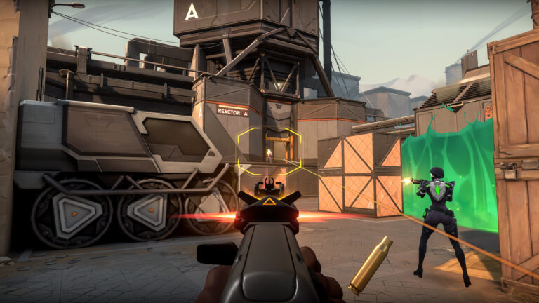 Valorant in action