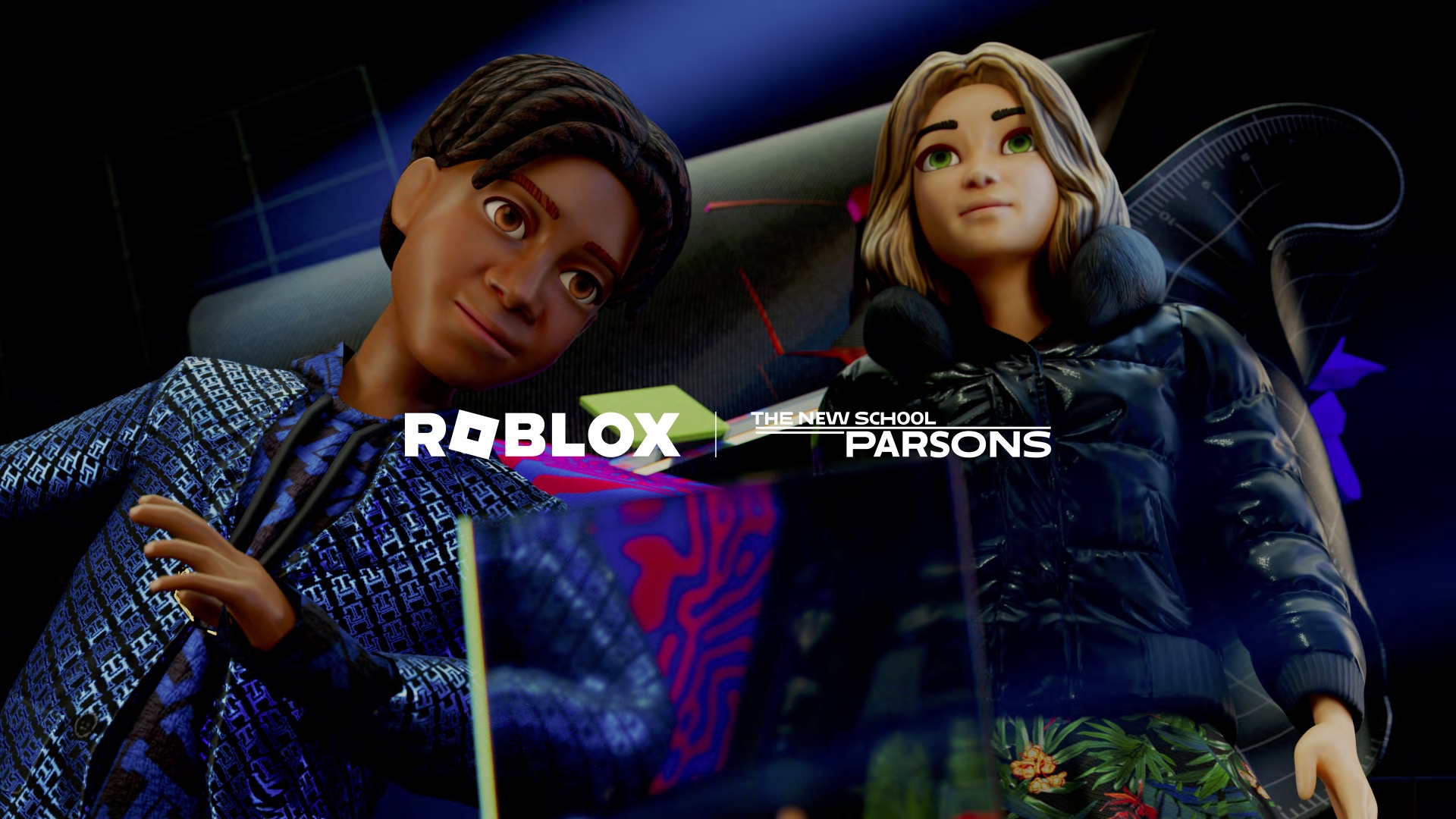 Parsons School of Design and Roblox partnership.