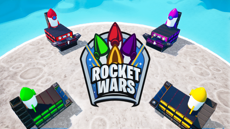 Rocket Wars UEFN map from SypherPK, Oni Studios, SuperJoy Studios