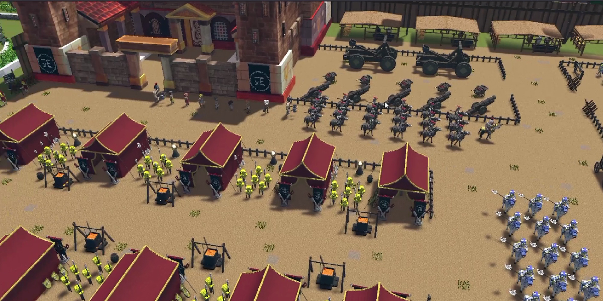 Hack and Slash is set in ancient Rome.
