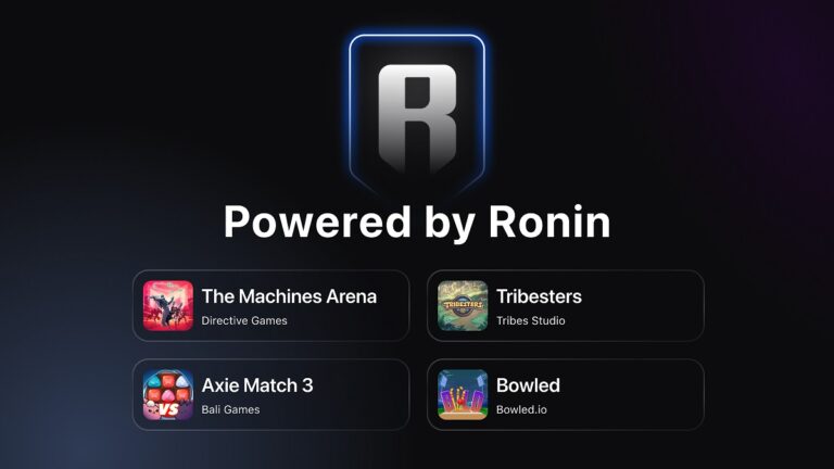Ronin is powering four new games.