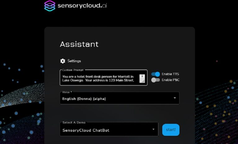 Sensory will bring generative AI to voice chat for consumer devices.