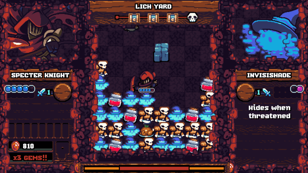 Shovel Knight: Pocket Dungeon is a dungeon-crawling puzzle game