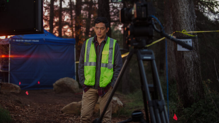 Behind the scenes of the video game-inspired Searching, starring John Cho.