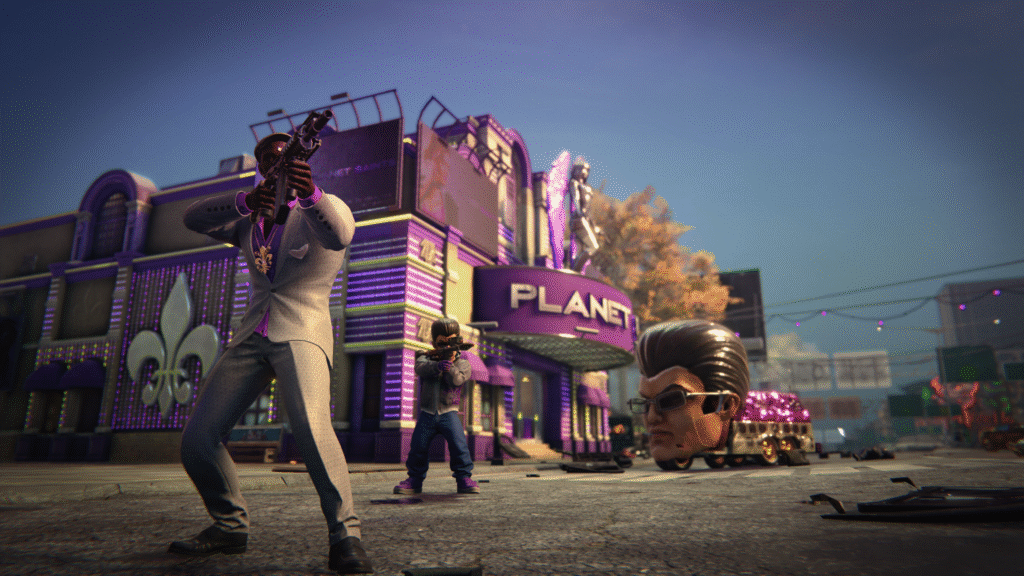 Saints Row: The Third remastered.