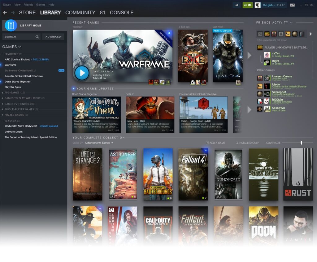 Steam is going to let you know what your friends are playing.