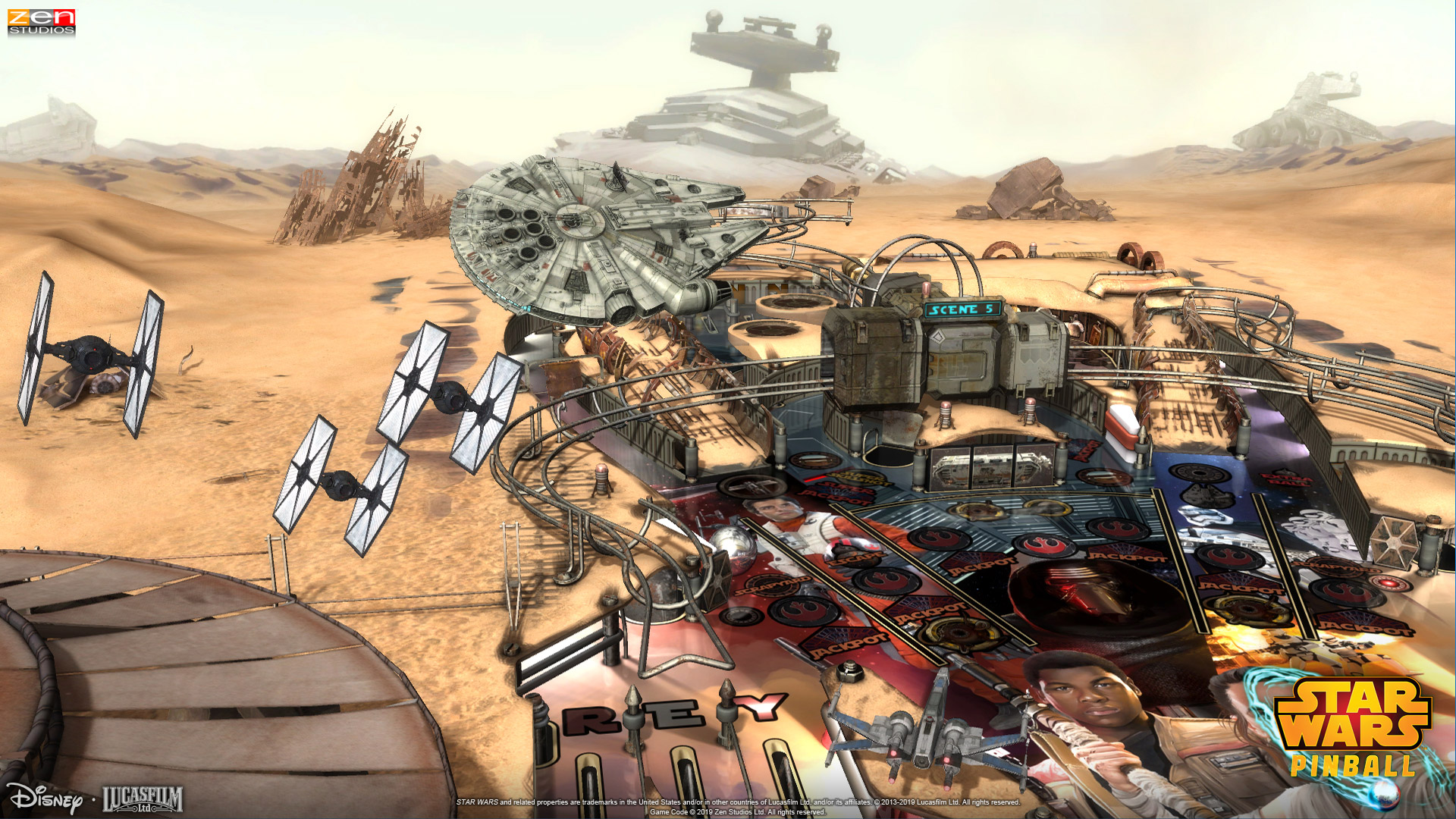 Star Wars Pinball.