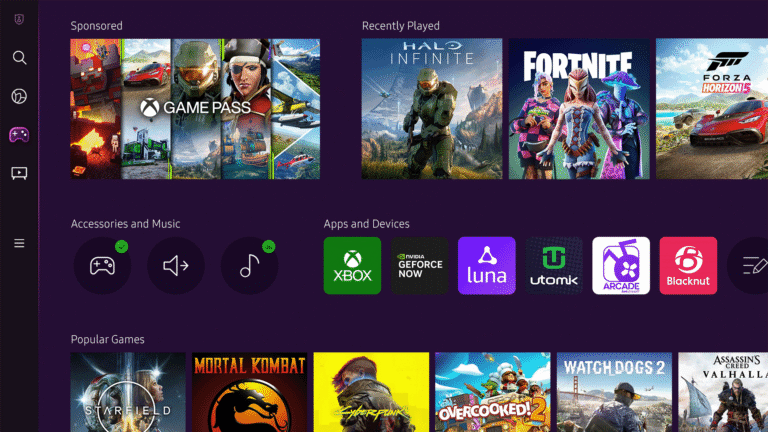 Samsung Gaming Hub