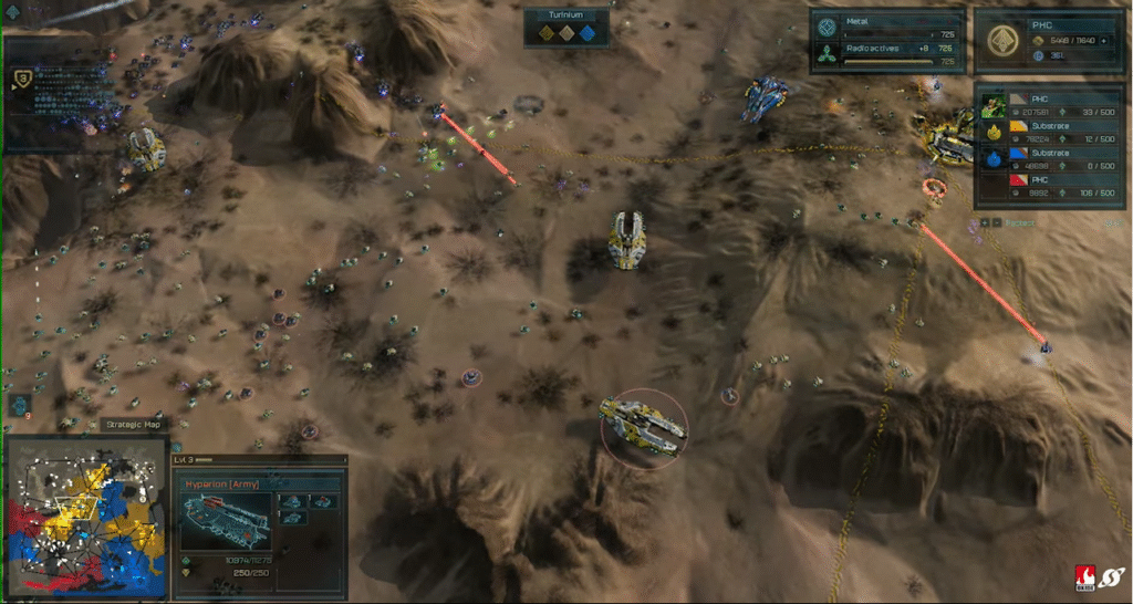Watch 25,000 units brawl on one battlefield in Ashes of the Singularity