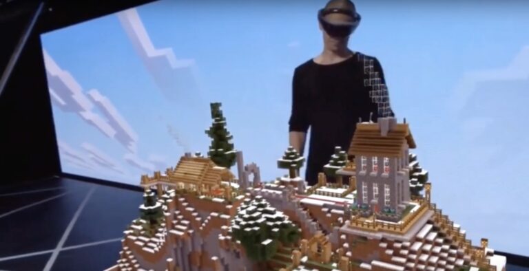 Microsoft was early to see the potential of a virtual Minecraft. What happened?