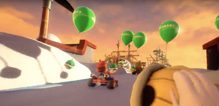 Nintendo and Bandai Namco's Mario Kart VR has been out for roughly a year in Japan -- solely as a location-based VR arcade title.