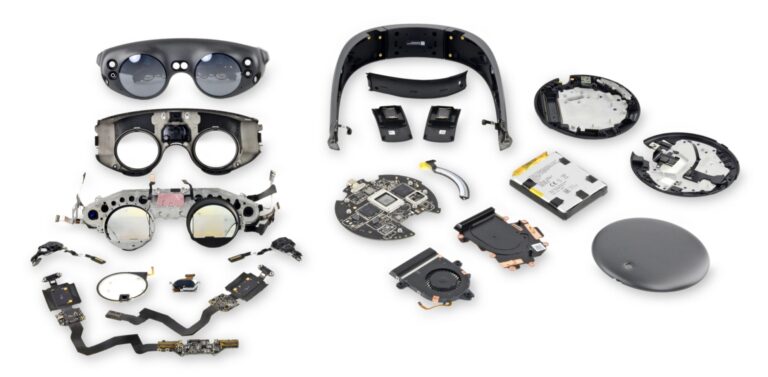 iFixit has posted a comprehensive teardown of the Magic Leap One augmented reality platform, including its headset and computing components.