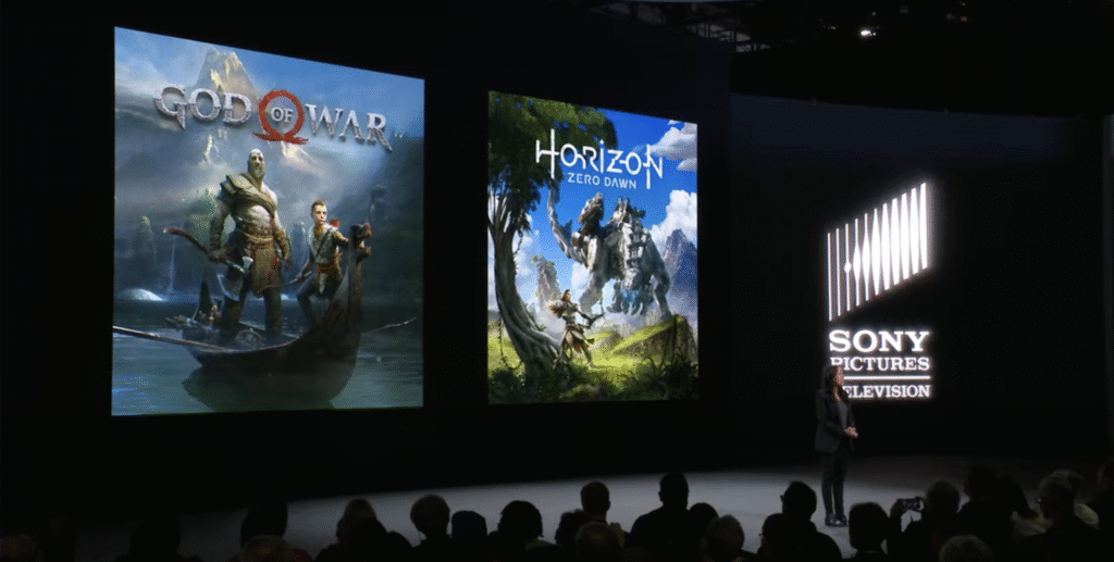 Kathrine Pope from SonyPictures highlighted the sucess of Sony's adaptations of games to tv and film at CES 2024