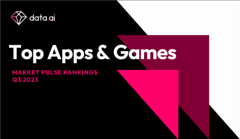 Data.ai's Q3 2023 report on the top app and games is live