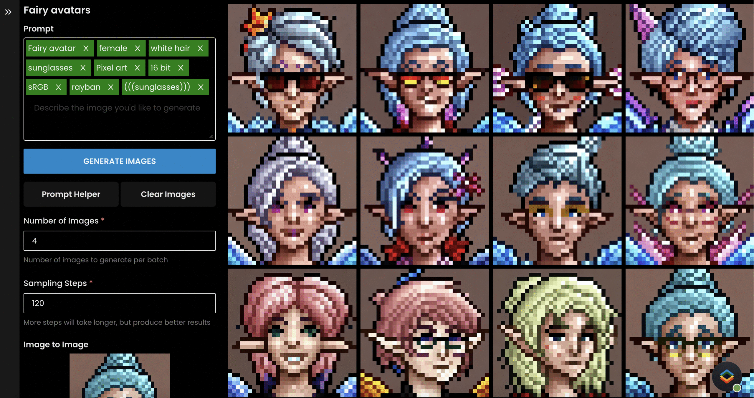 These fairy avatars were created with prompts supplied by GamesBeat's Rachel Kaser.