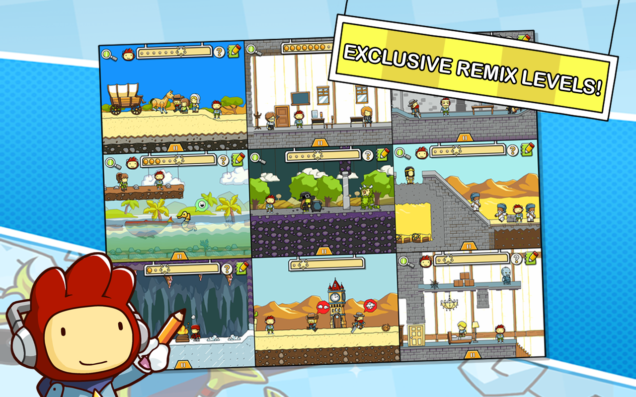 Scribblenauts Remix for iOS.