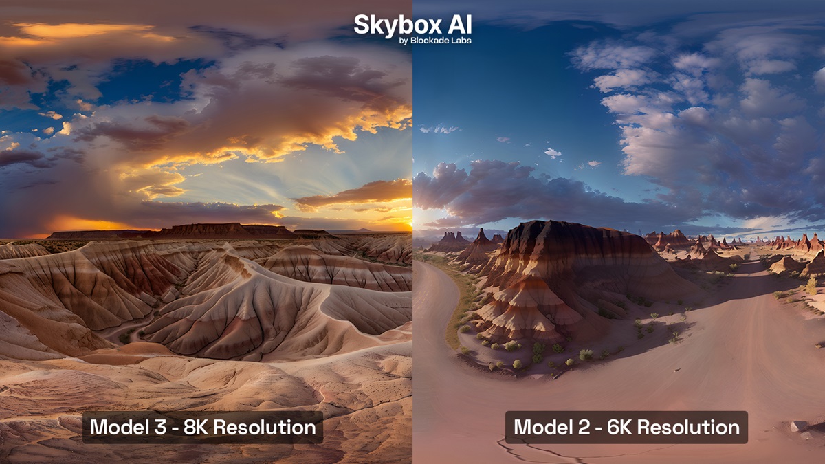 Skybox AI shows the Badlands in a better light with Model 3.