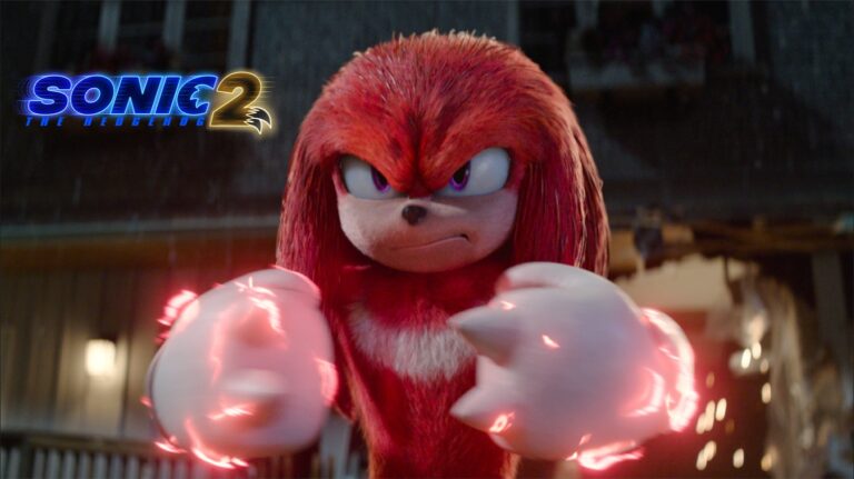 Knuckles in Sonic the Hedgehog 2.