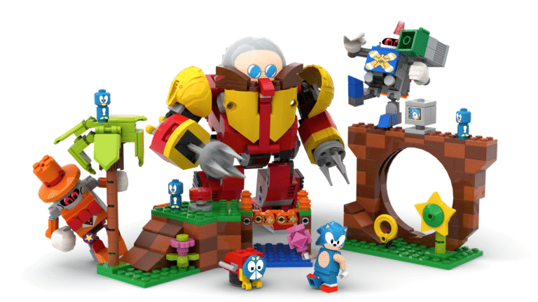 Sonica Mania Lego set.