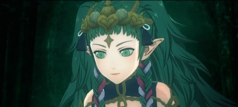 Fire Emblem: Three Houses features a mystical girl named Sothis.