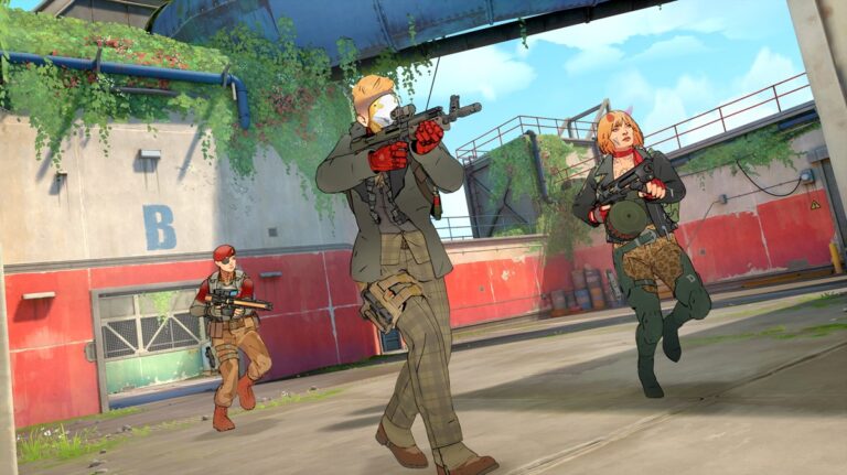 Spectre Divide pits three players against three in multiplayer combat.