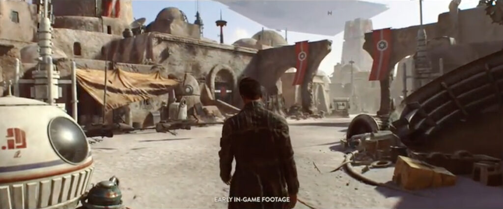 Visceral’s Star Wars game made a brief appearance at EA’s E3 event