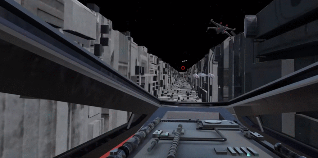Fan-made Star Wars VR Death Star trench run also researches sim sickness