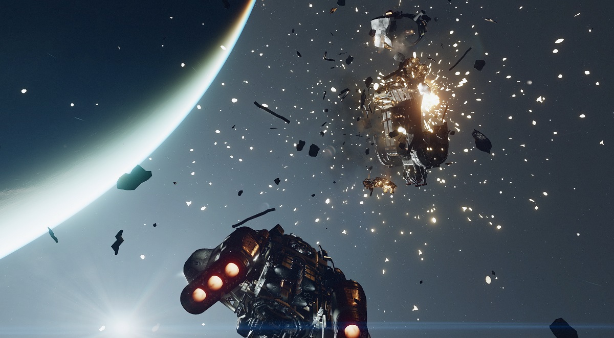 Destruction in Starfield, coming September 6, 2023.
