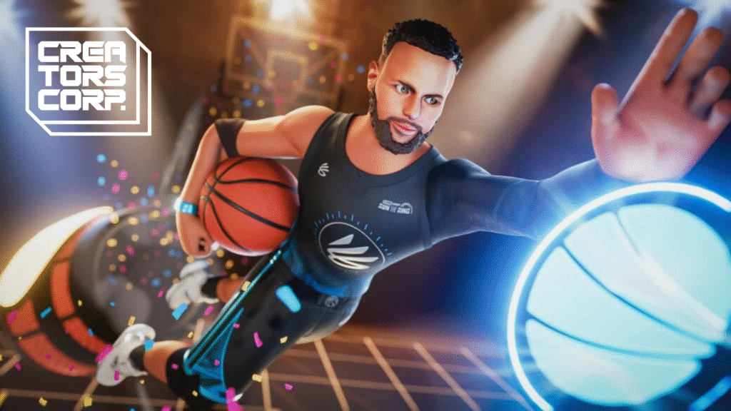 Creator Corp's Steph Curry Run the Ring UEFN fortnite experience