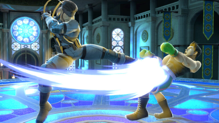 Super Smash Bros. in action.