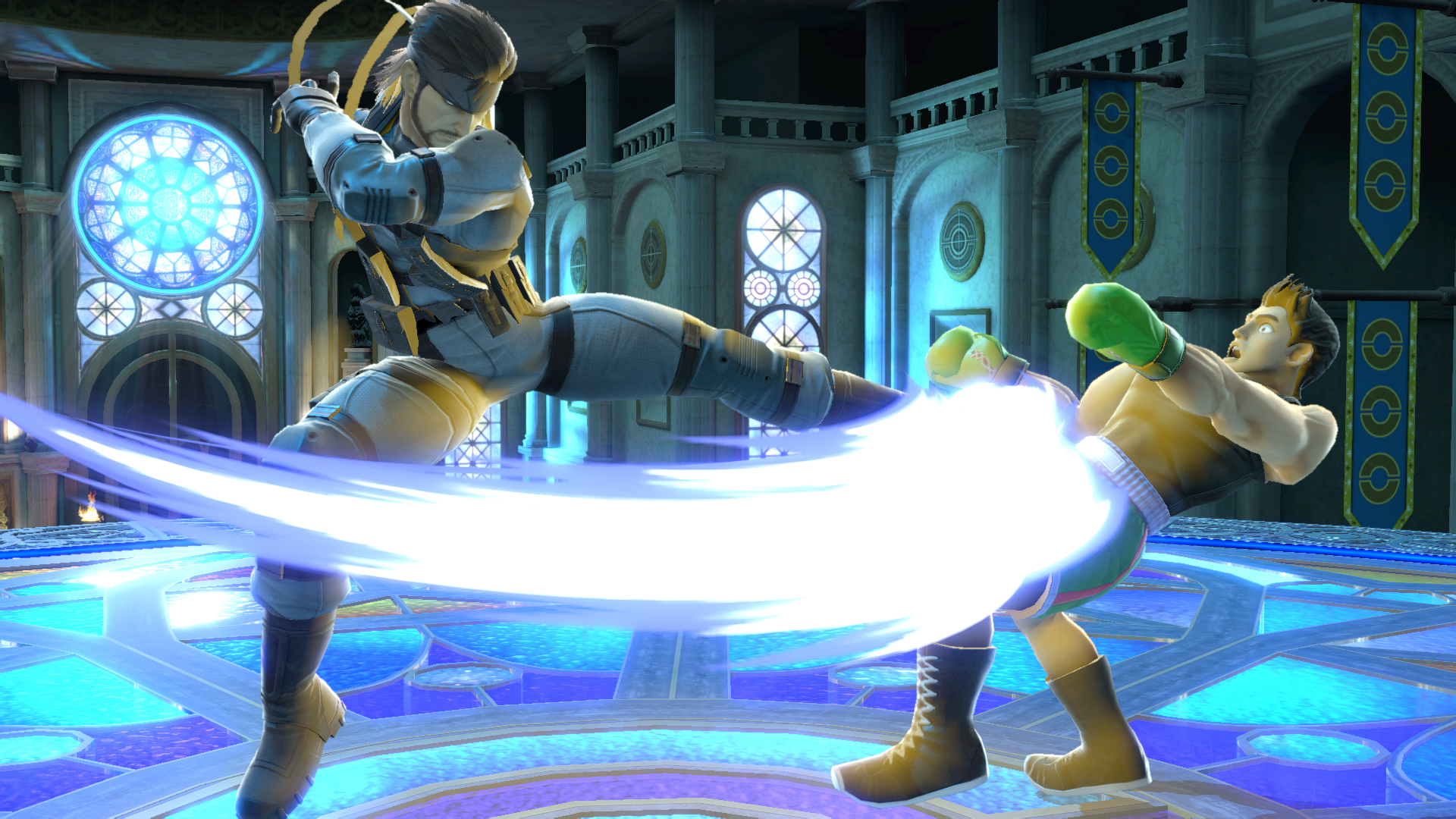 Super Smash Bros. in action.