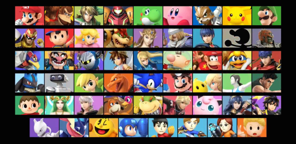 Super Smash Bros. fighters Amiibo