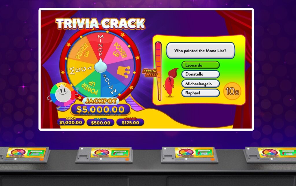 Trivia Crack gambling machines are coming your way.