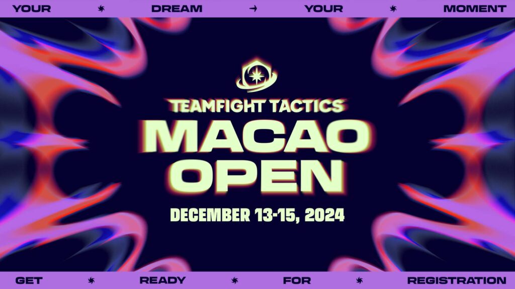 Teamfight Tactics heads to Macau for its second TFT Open featuring 512 players in an open bracket tournament