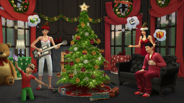 The Sims 4 holiday