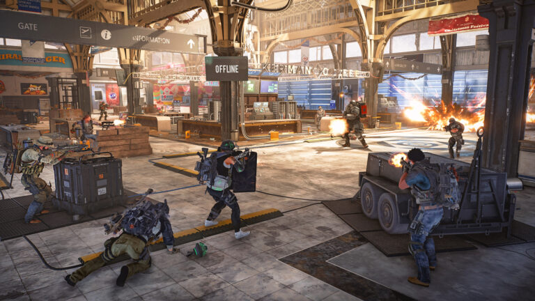 Operation Dark Hours contains the first eight-player raid for the game.