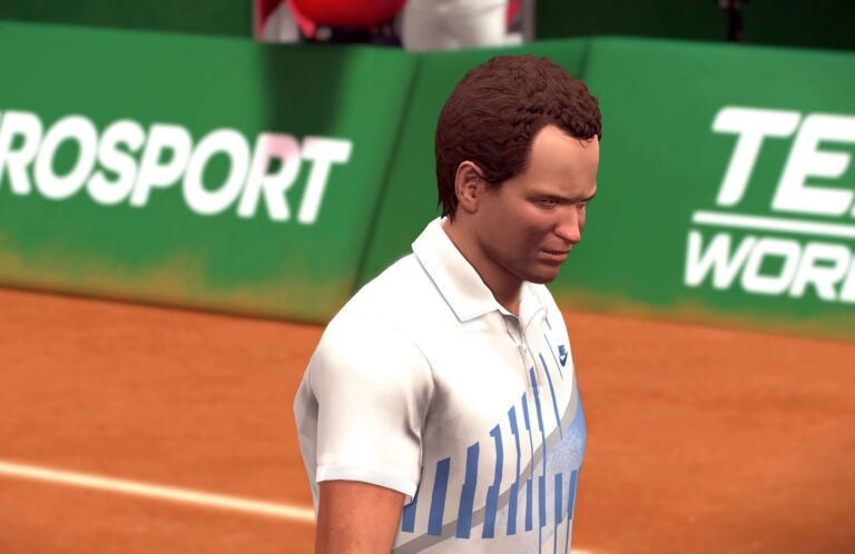 As games become easier to develop, soulless but pleasant-looking games are on the increase (Tennis World Tour, shown).