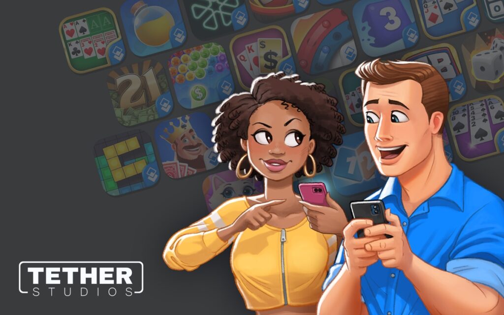 Tether Games makes skill-based games.