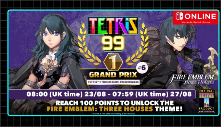 Tetris x Fire Emblem: Three Houses.
