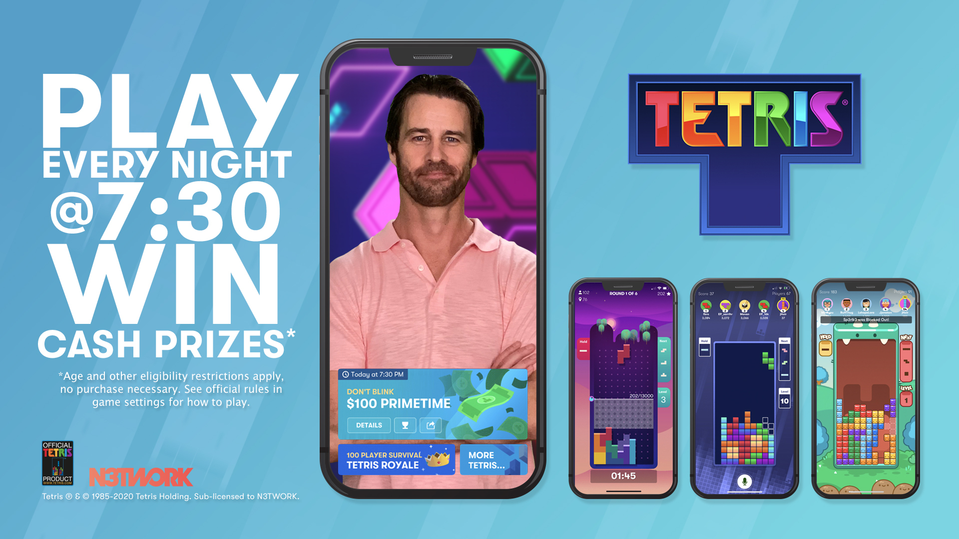 Tetris Primetime.