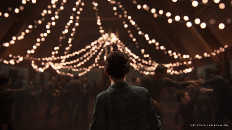 Ellie in The Last of Us Part II.