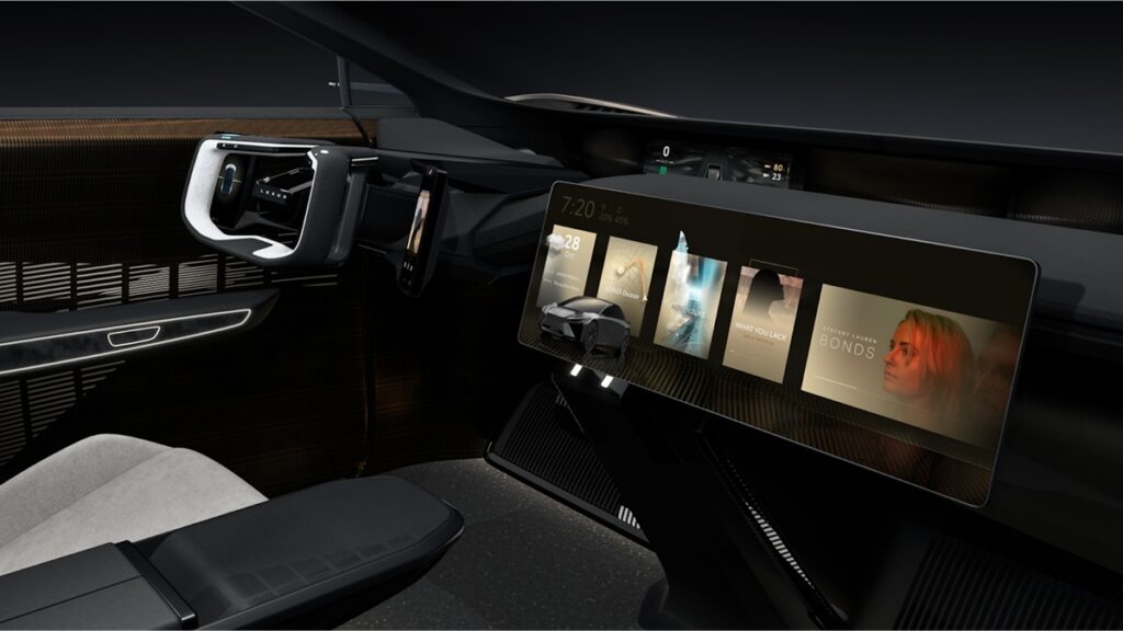 Unity is working with Toyota on auto interiors.