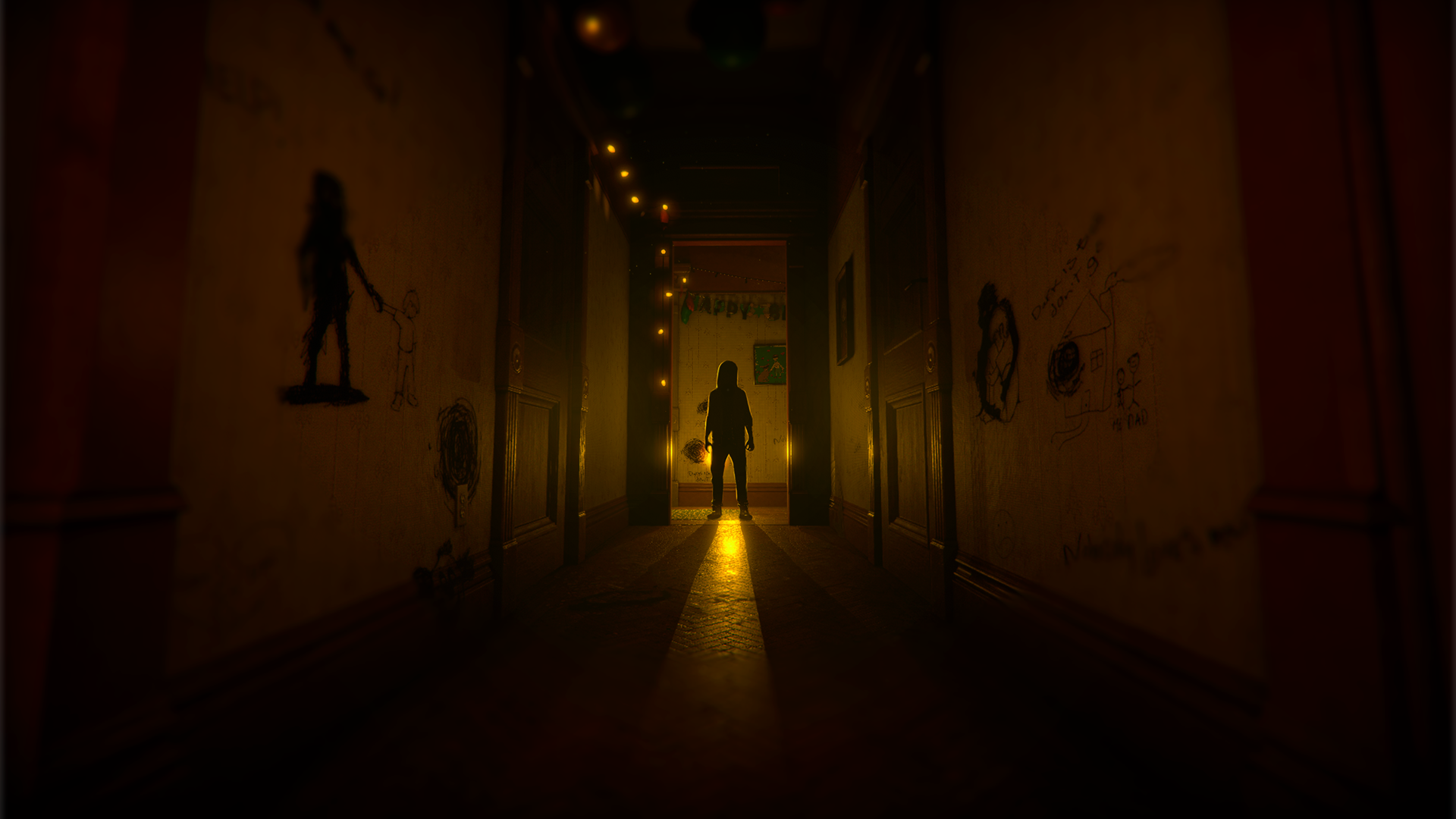 A creepy corridor 